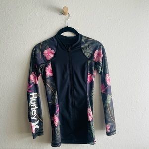 Hurley Zip Rashguard 50 SPF (XS)